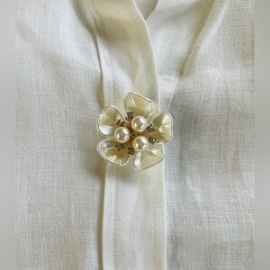 Pair Button Covers | Upcycled Vintage | Handmade